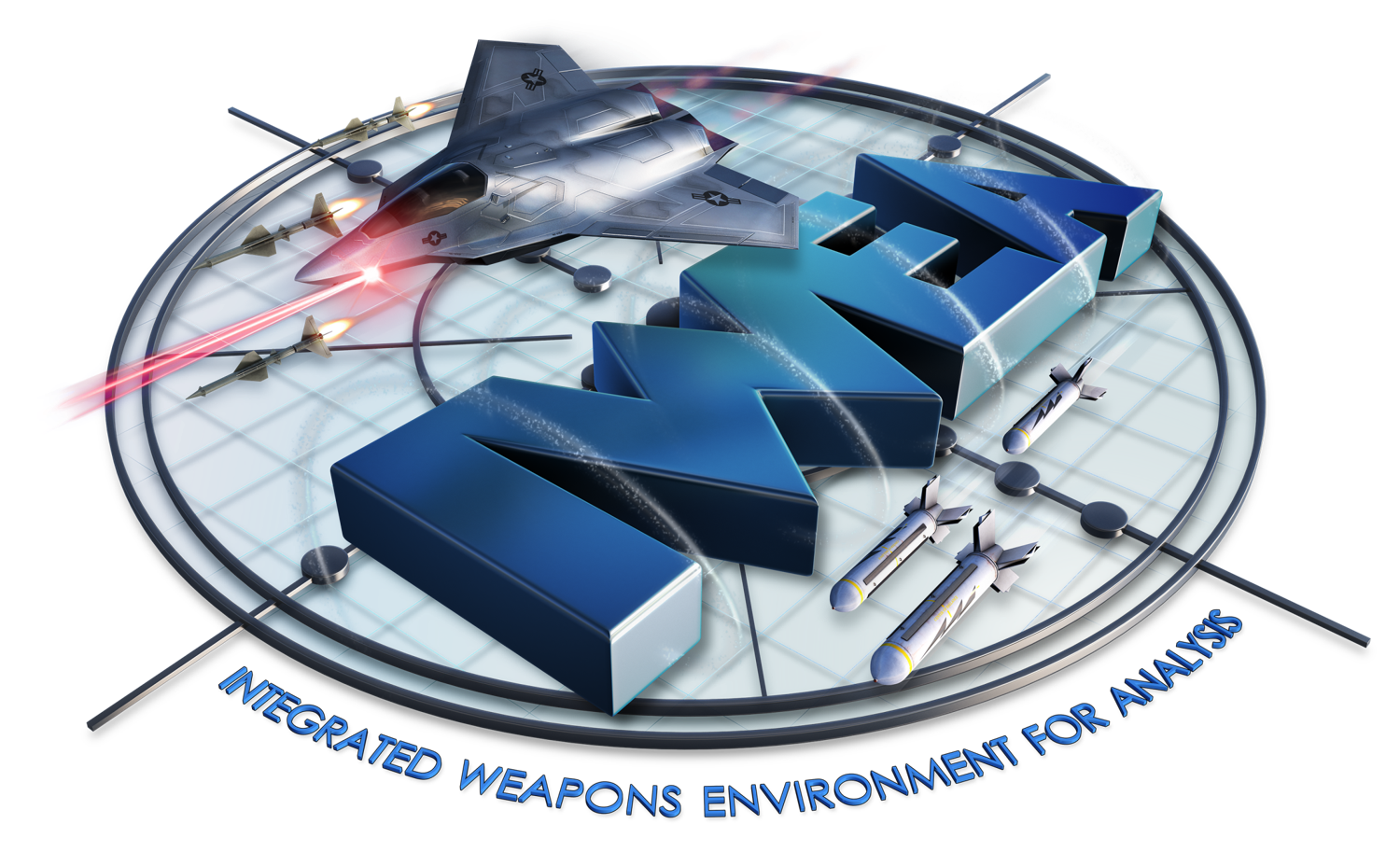 AFRL's Integrated Weapons Environment for Analysis (IWEA) Logo